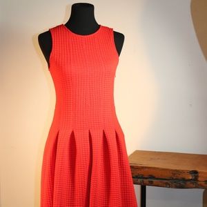 H&M Red Waffle Knit Dress